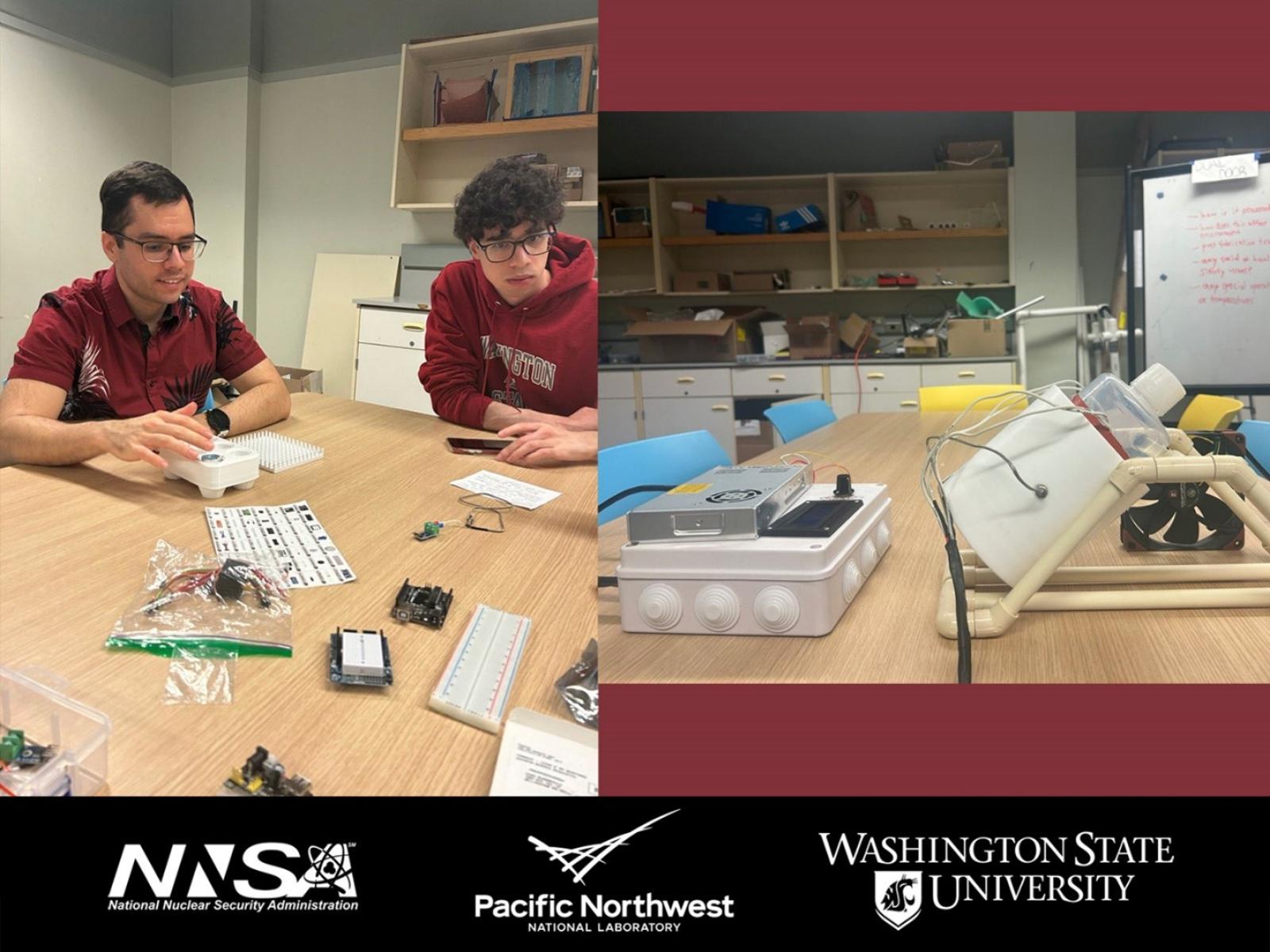 WSU Students Work to Improve Sample Analysis for International Nuclear